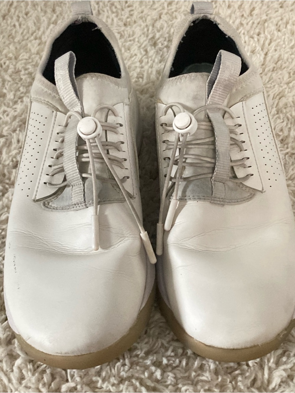 CLOVE Classic Core Nursing Shoes White Leather Comfort - US (W 9.5 M 8)